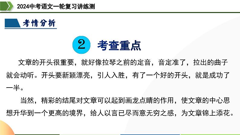 第41讲 开头与结尾（课件）-2024年中考语文一轮复习课件（全国通用）08