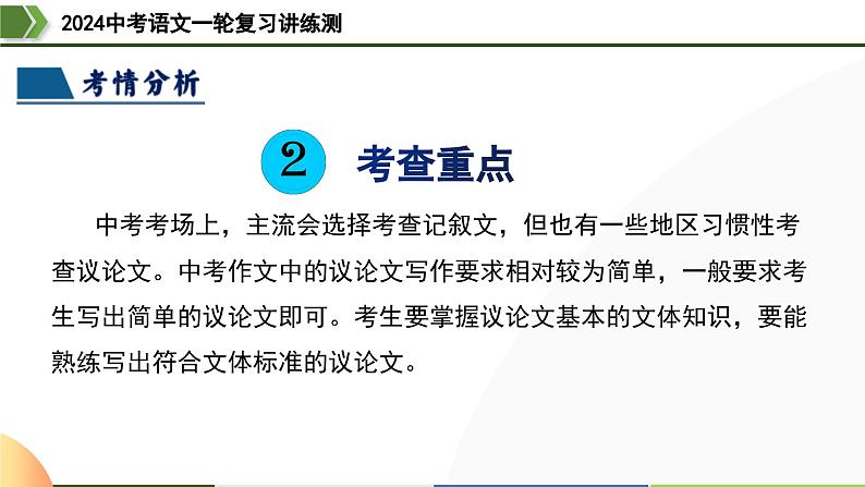 第45讲 议论文写作（课件）-2024年中考语文一轮复习课件（全国通用）第7页