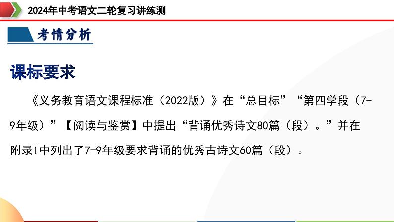 专题07 名篇名句默写（课件）-2024年中考语文二轮复习课件（全国通用）第6页