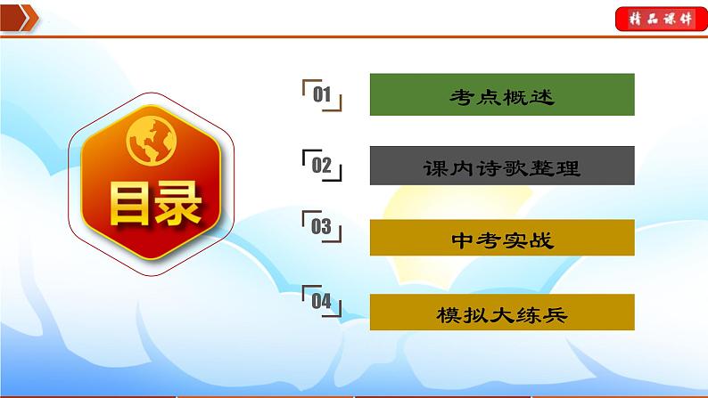 中考语文一轮复习通关课件专题21：七年级下册诗歌鉴赏（含答案）02