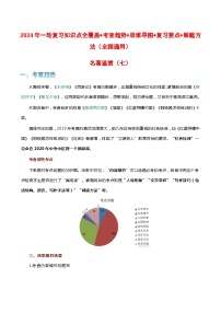 专题07 名著鉴赏-2024年中考语文一轮复习知识点全覆盖+考查趋势+思维导图+复习要点+解题方法