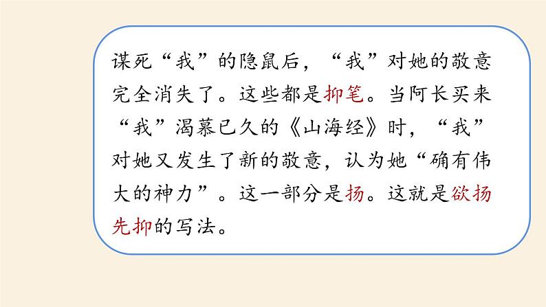 第3单元 10《阿长与〈山海经〉》课时3课件PPT第6页