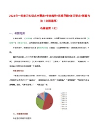 中考语文一轮复习 知识梳理+解题方法专题07 名著鉴赏