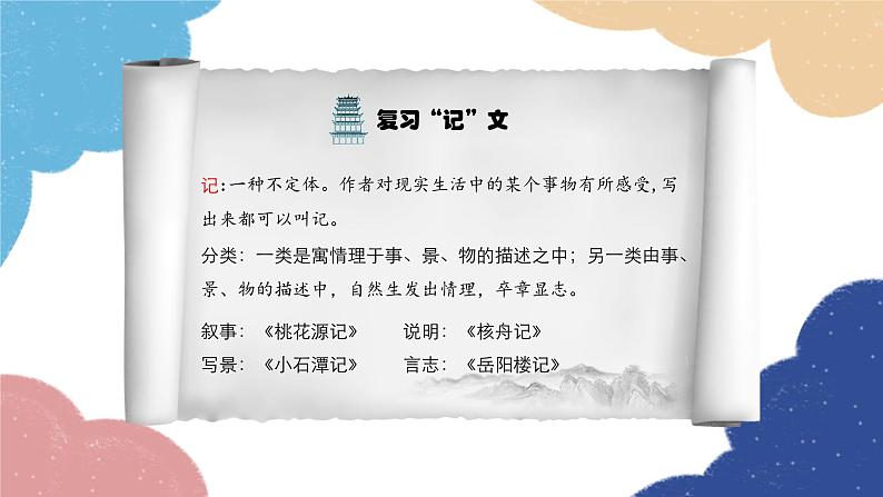 统编版语文九年级上册 11.岳阳楼记课件04