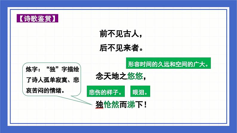 古诗词曲分类赏析  咏史怀古篇  课件 中考语文二轮专题复习第7页