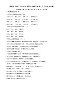 湖南省衡阳市衡阳市四校2023-2024学年七年级3月下学期月考语文试题（原卷版+解析版）