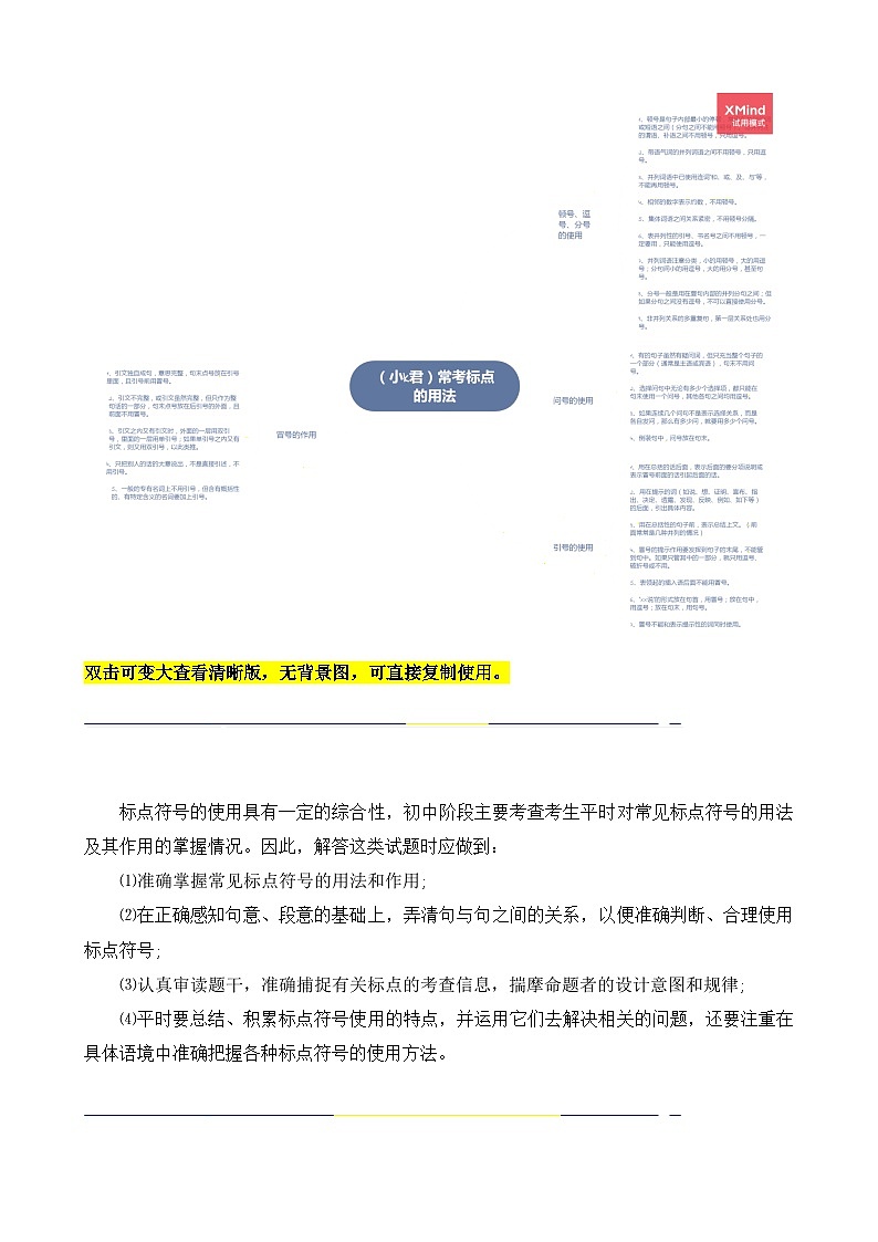 考点03 常考标点的用法及限时训练（六大标点易错题梳理）（解析版）-【挑战中考】备战2024年中考语文一轮总复习重难点全攻略（全国通用）第2页
