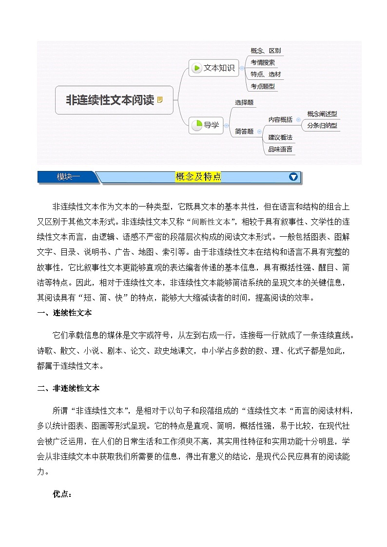 考点13 非连续性和文本（一）（解析版）-【挑战中考】备战2024年中考语文一轮总复习重难点全攻略（全国专用）第2页