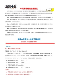 易错点02 病句的修改与辨析-备战最新中考语文考试易错题