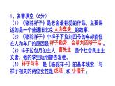 七下（中考）语文名著阅读《骆驼祥子》梯度训练2 PPT版