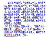 九下（中考）语文名著阅读《儒林外史》梯度训练1 PPT版