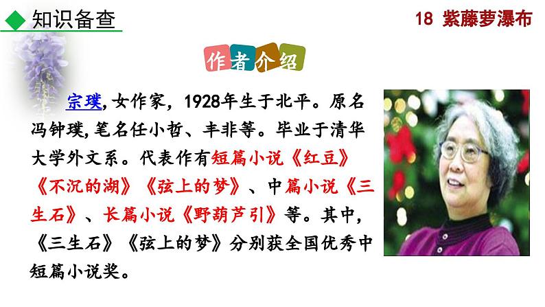 部编版语文18《紫藤萝瀑布》PPT课件第4页