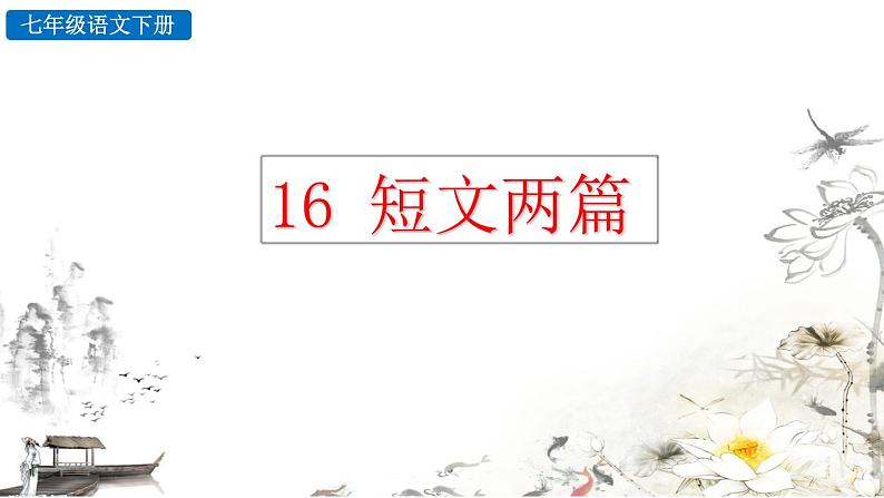 部编版语文17《短文两篇》PPT课件第1页