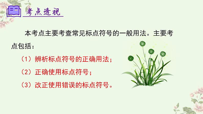 【期中讲练测】统编版七年级下册语文 专题03：标点符号（考点串讲）课件第5页