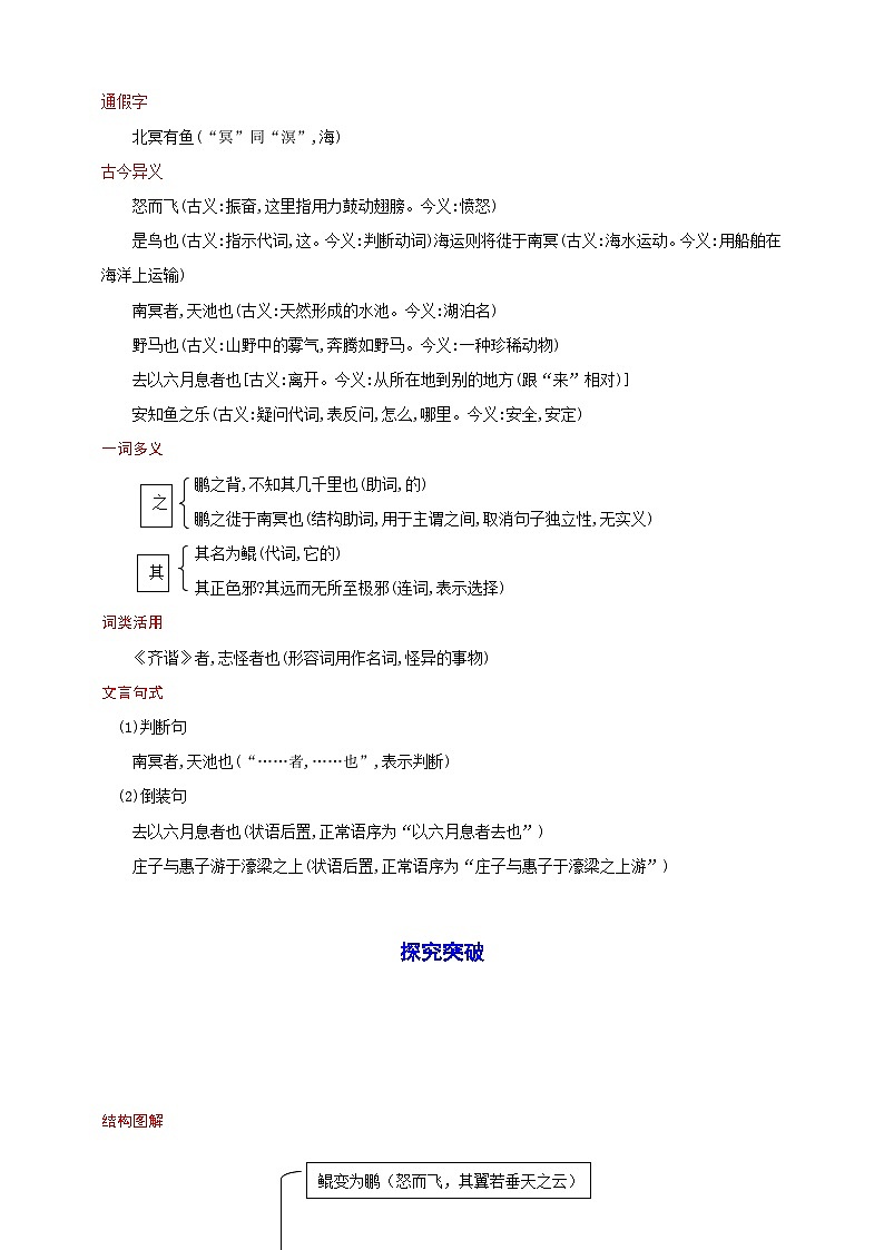 21《庄子二则》教案备课素材-【轻松备课】2023-2024学年统编版语文八年级下册名师备课系列第2页