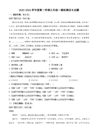 2024年山东省济宁市鱼台县中考一模语文试题（原卷版+解析版）