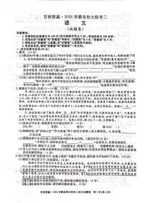 2024年安徽省合肥市肥东县第三中学中考二模语文试题