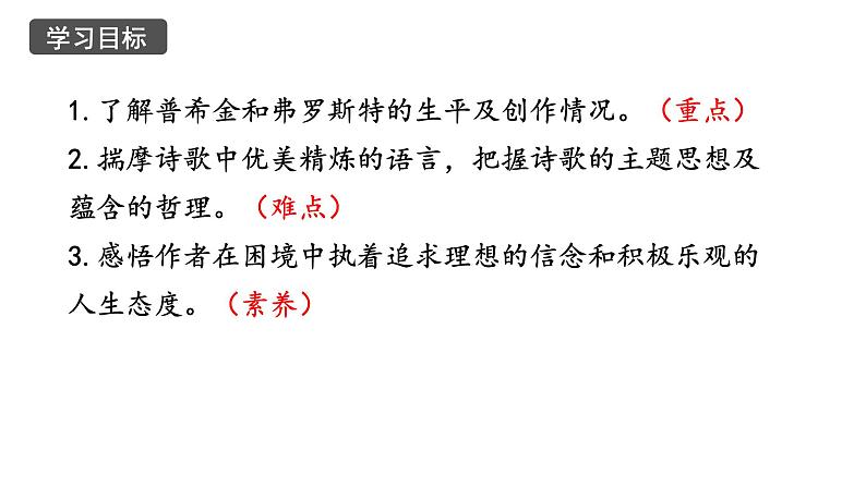 第20课《外国诗二首——未选择的路》课件 2023—2024学年统编版语文七年级下册第3页