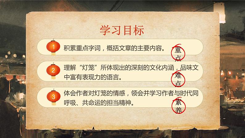 《灯笼》（课件版权归属“松鼠课堂”，只供个人使用，请勿私自传播，违者必究）第2页