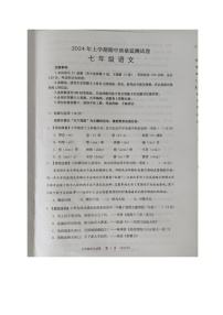 湖南省长沙市浏阳市2023-2024学年七年级下学期4月期中语文试题