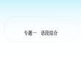 中考语文复习积累与运用专题一语段综合主题1社会主义先进文化课件