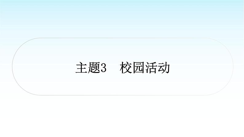 中考语文复习综合性学习专题一学习与探究主题3校园活动课件第1页
