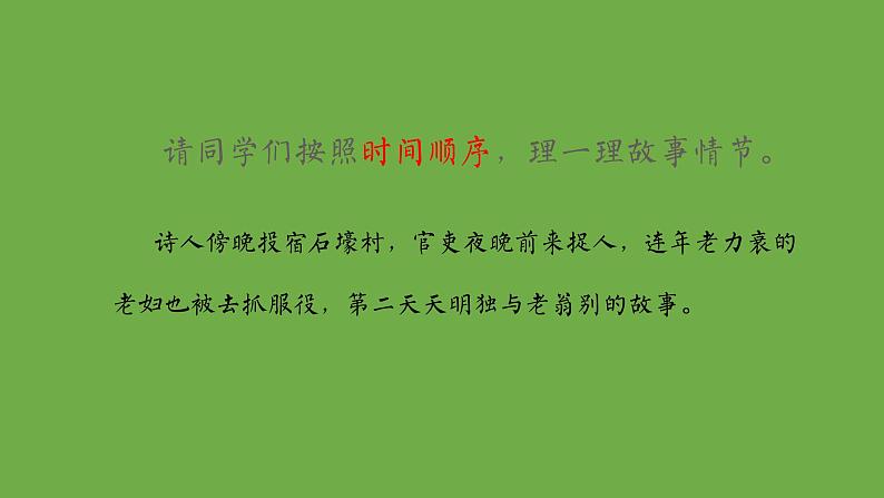 部编版语文八年级下册《石壕吏》优课教学课件05