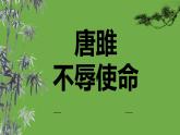 部编版语文九年级下册《唐雎不辱使命》优课教学课件
