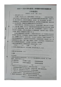 广西壮族自治区北海市合浦县2023-2024学年八年级下学期5月期中语文试题