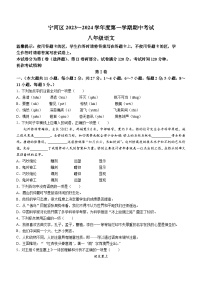 天津市宁河区2023-2024学年八年级下学期期中语文试题