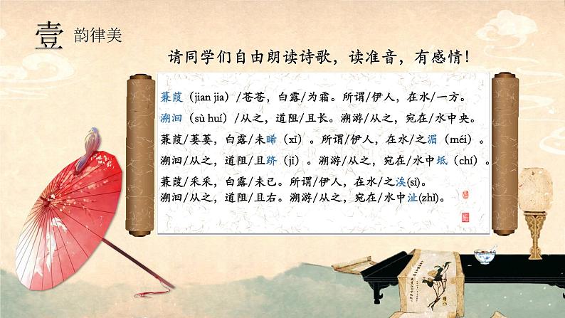 蒹葭PPT（眉山天府新区王春霞）第4页