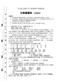 湖南省永州市宁远县2023-2024学年七年级下学期期中考试语文试题