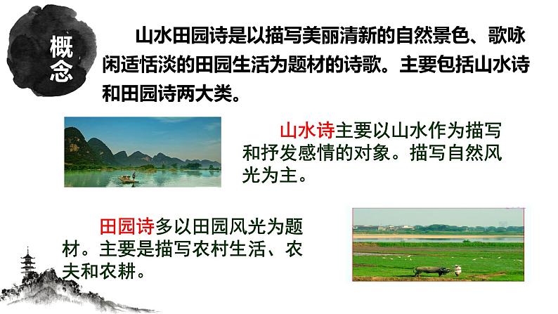 山水田园诗复习  课件-  中考语文二轮专题第2页