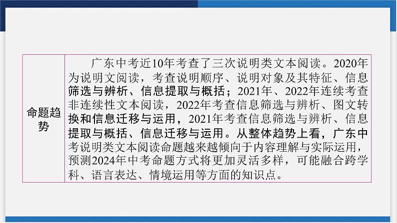 中考语文复习  专题二　说明类文本阅读课件PPT第5页