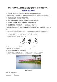 专题07 综合性学习-2023-2024学年八年级语文下册备考期末总复习