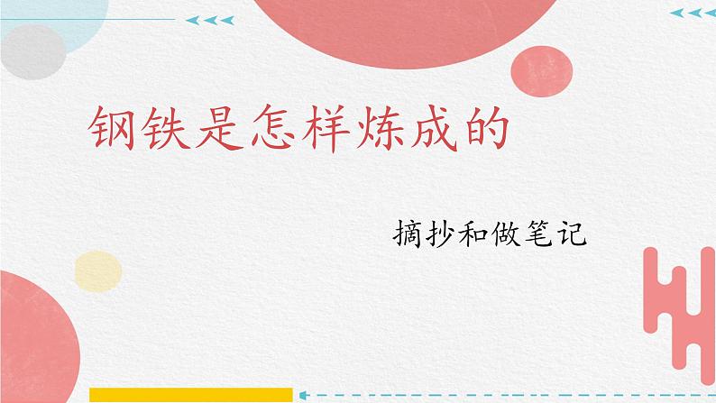 2024-2025学年部编版八年级语文下《钢铁是怎样炼成的》名著课件第1页