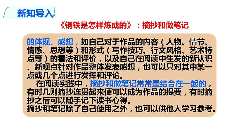 八下语文名著阅读《钢铁是怎样炼成的》同步课件第6页