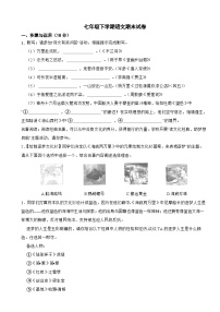 广东省深圳市龙华区2024年七年级下学期语文期末试卷(附参考答案）