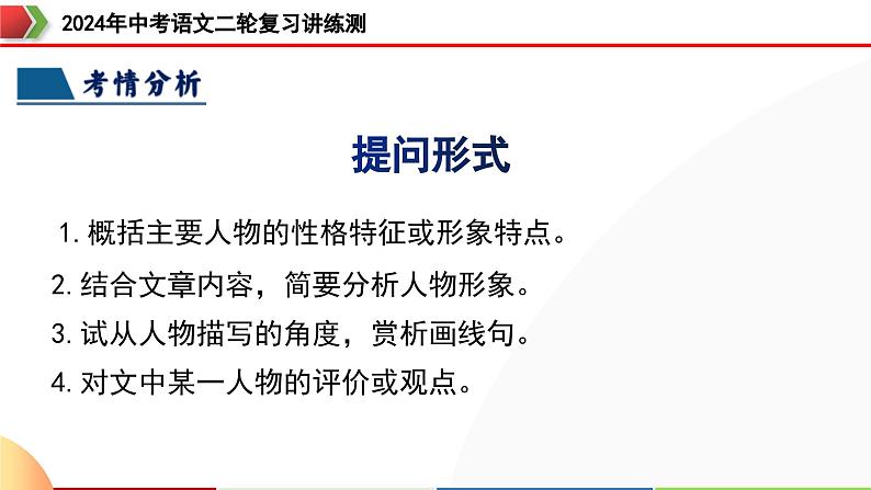 专题20 人物形象探究（课件）-2024年中考语文二轮复习课件（全国通用）第7页