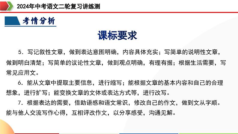专题34 记叙文写作高分技巧（拟题、审题与立意）（课件）-2024年中考语文二轮复习课件（全国通用）第5页