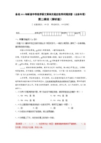 新省中考统考语文模拟卷（二）（山东卷）2024年新中考地区语文适应性考试模拟卷（新中考地区适用）（解析版）