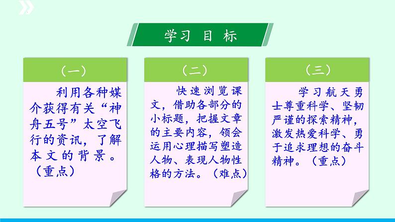 第23课《太空一日》课件-2023-2024学年统编版语文七年级下册第2页