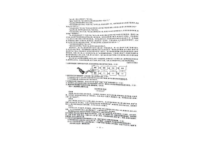 2023丽水中考语文卷（含答案）第3页