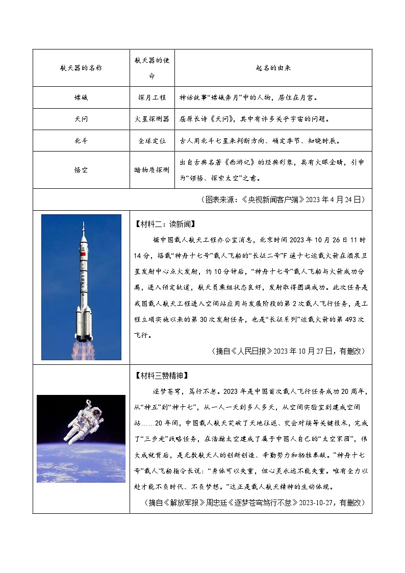 2024年宁夏回族自治区固原市西吉县中考一模语文试题（含解析）第3页