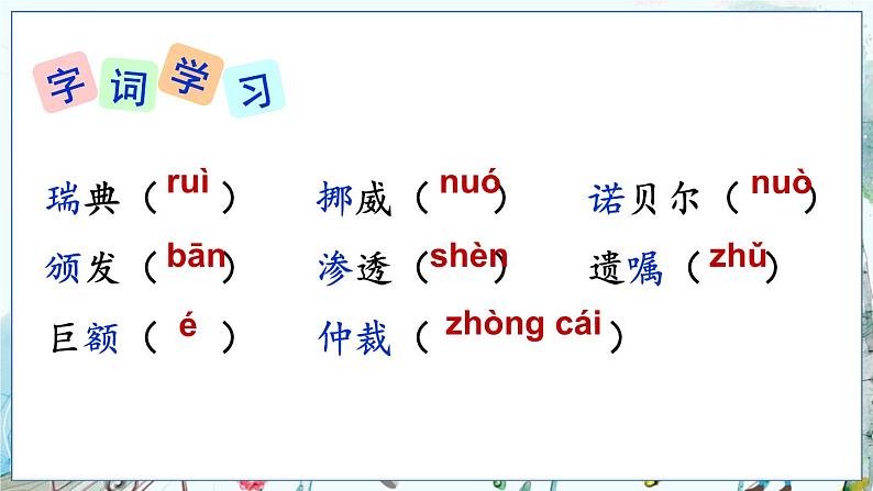 部编语文8年级上册 第1单元 2 首届诺贝尔奖颁发 PPT课件07