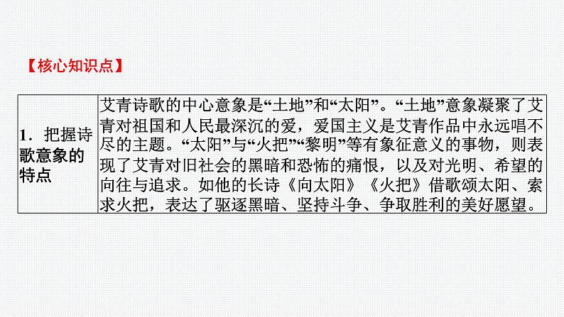 2024年中考语文复习名著综合专题《艾青诗选》课件第3页