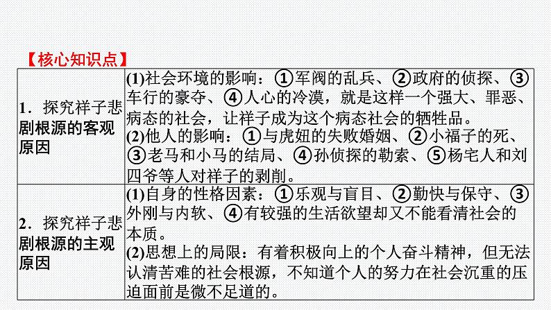 2024年中考语文复习名著综合专题《骆驼祥子》课件第6页