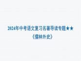 2024年中考语文复习名著导读专题 《儒林外史》课件