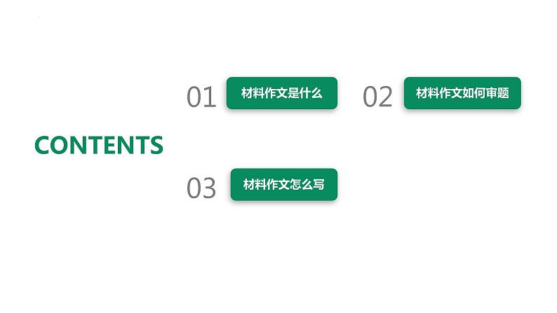 材料作文写作指导课件ppt2023年中考语文二轮专题第2页