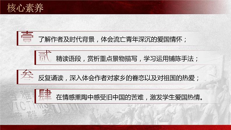 部编版七年级下册第八课《土地的誓言 》课件+教案03